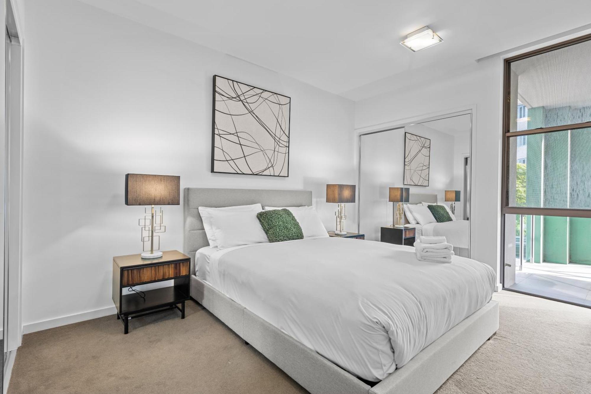 Cirque Boutique Apartments بريزبين الغرفة الصورة