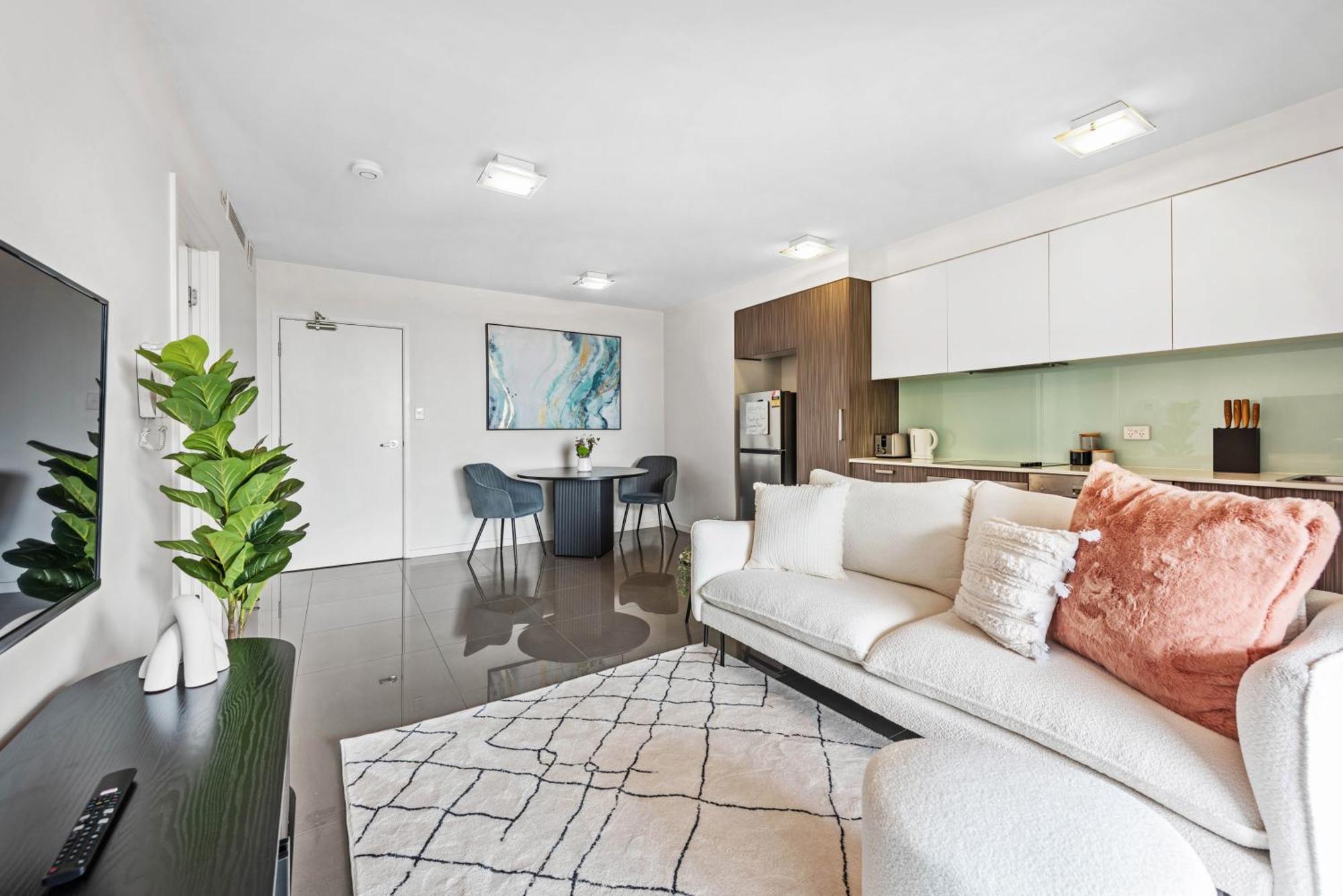 Cirque Boutique Apartments بريزبين الغرفة الصورة