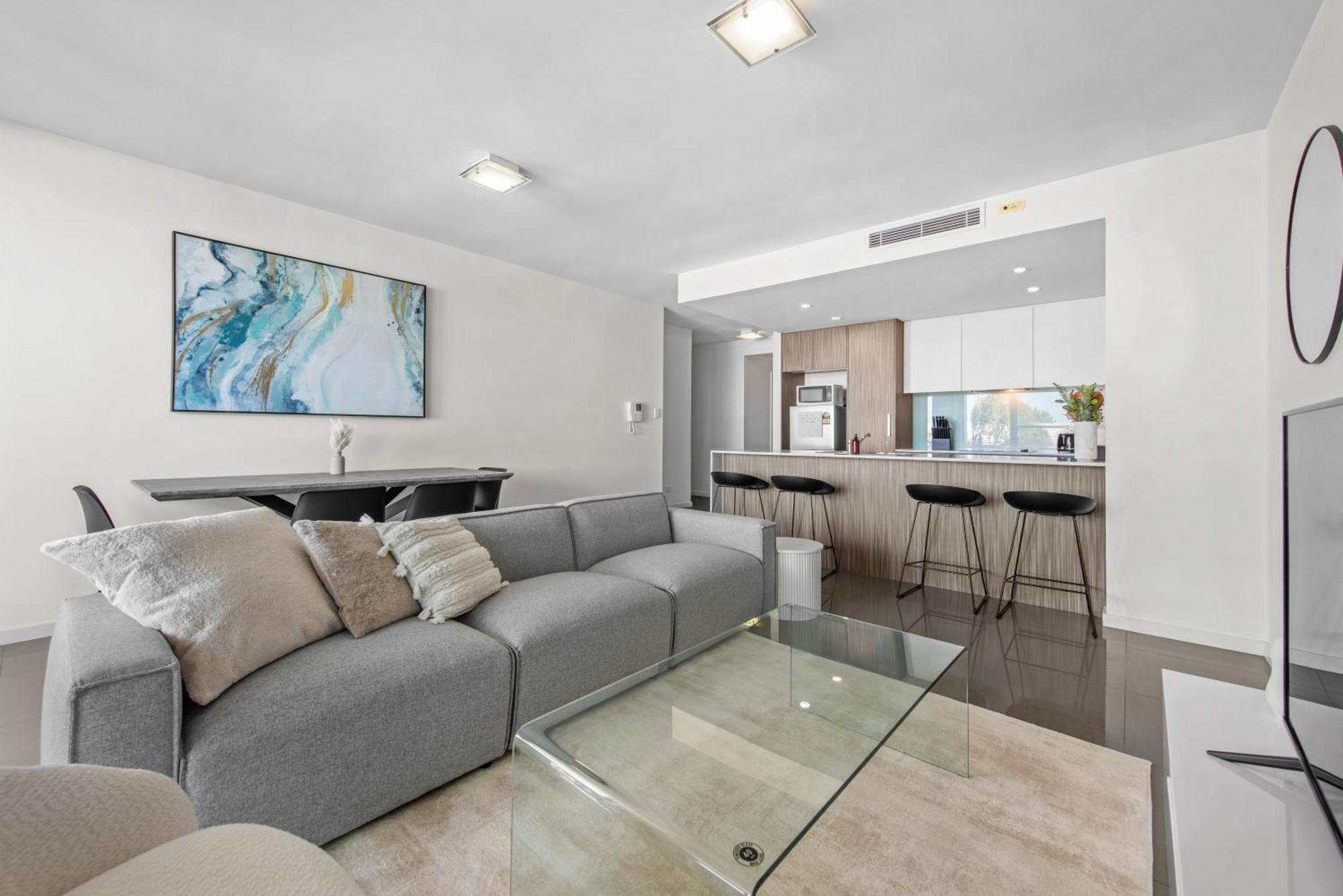 Cirque Boutique Apartments بريزبين الغرفة الصورة