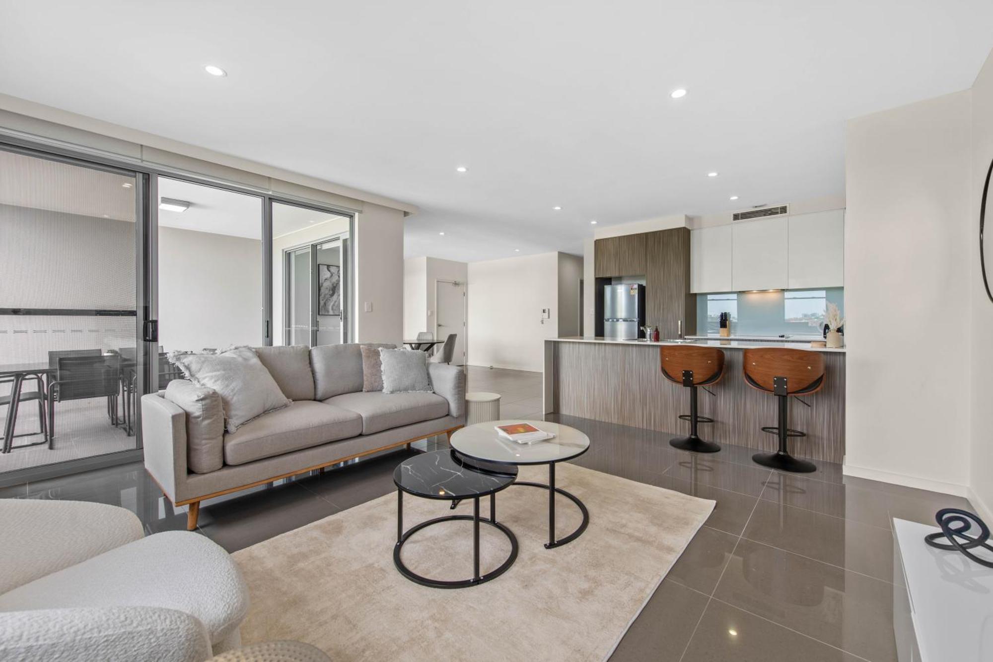 Cirque Boutique Apartments بريزبين الغرفة الصورة