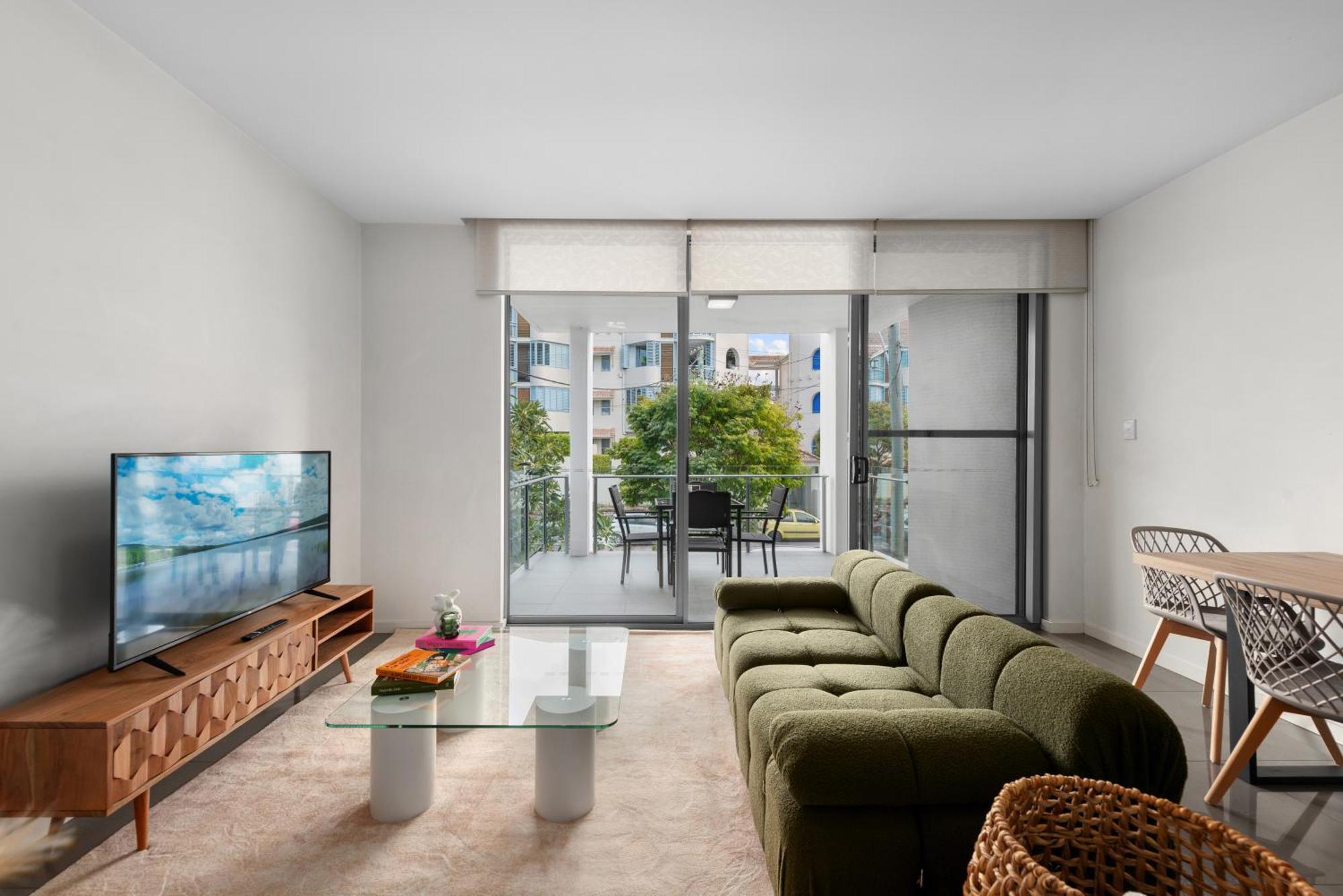 Cirque Boutique Apartments بريزبين الغرفة الصورة